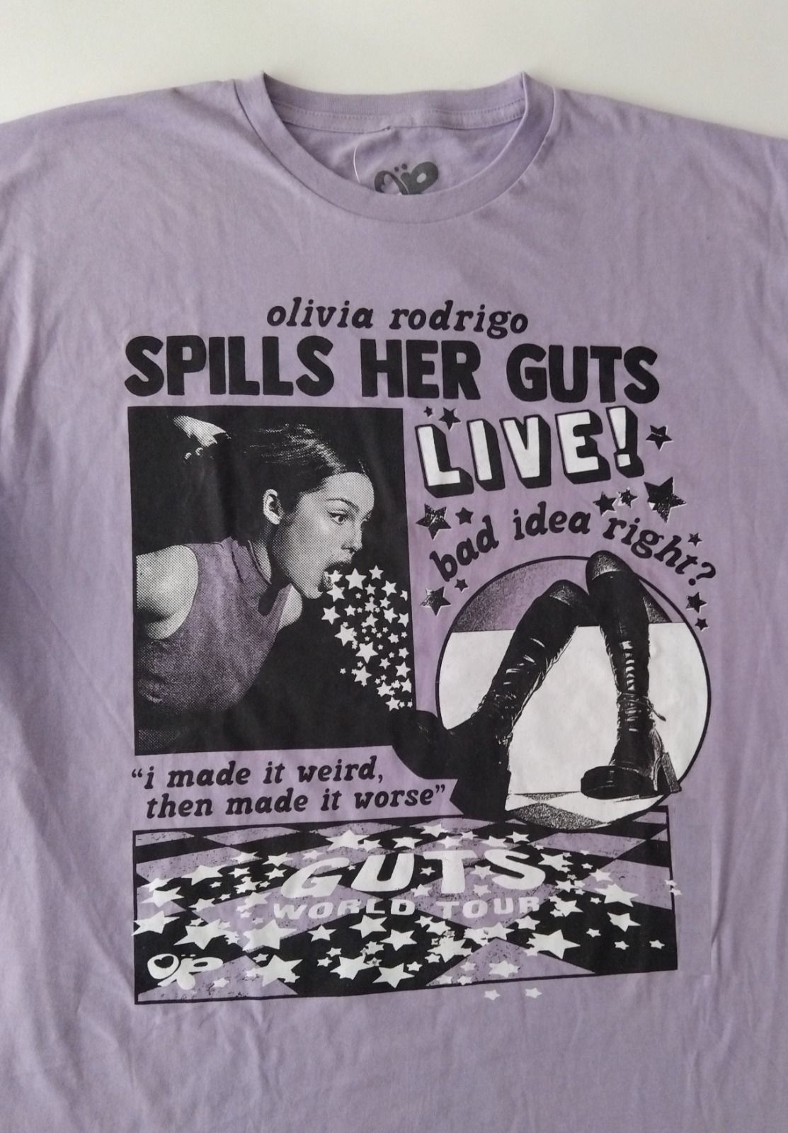 Playera Lila Guts