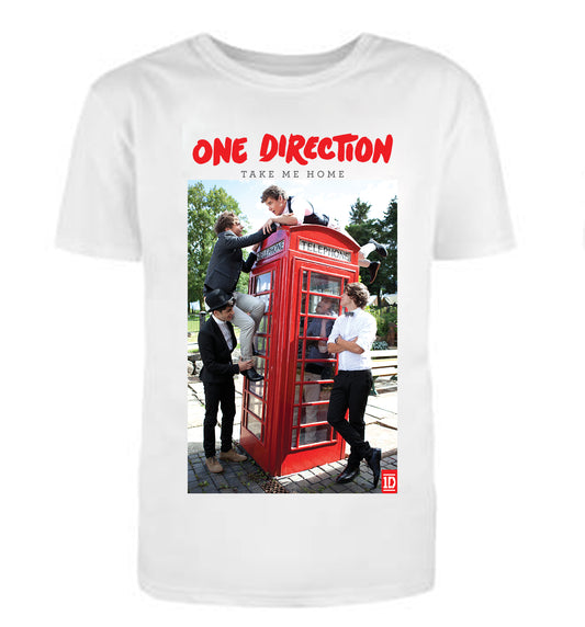 Playera blanca TMH COLOR tallas UNISEX