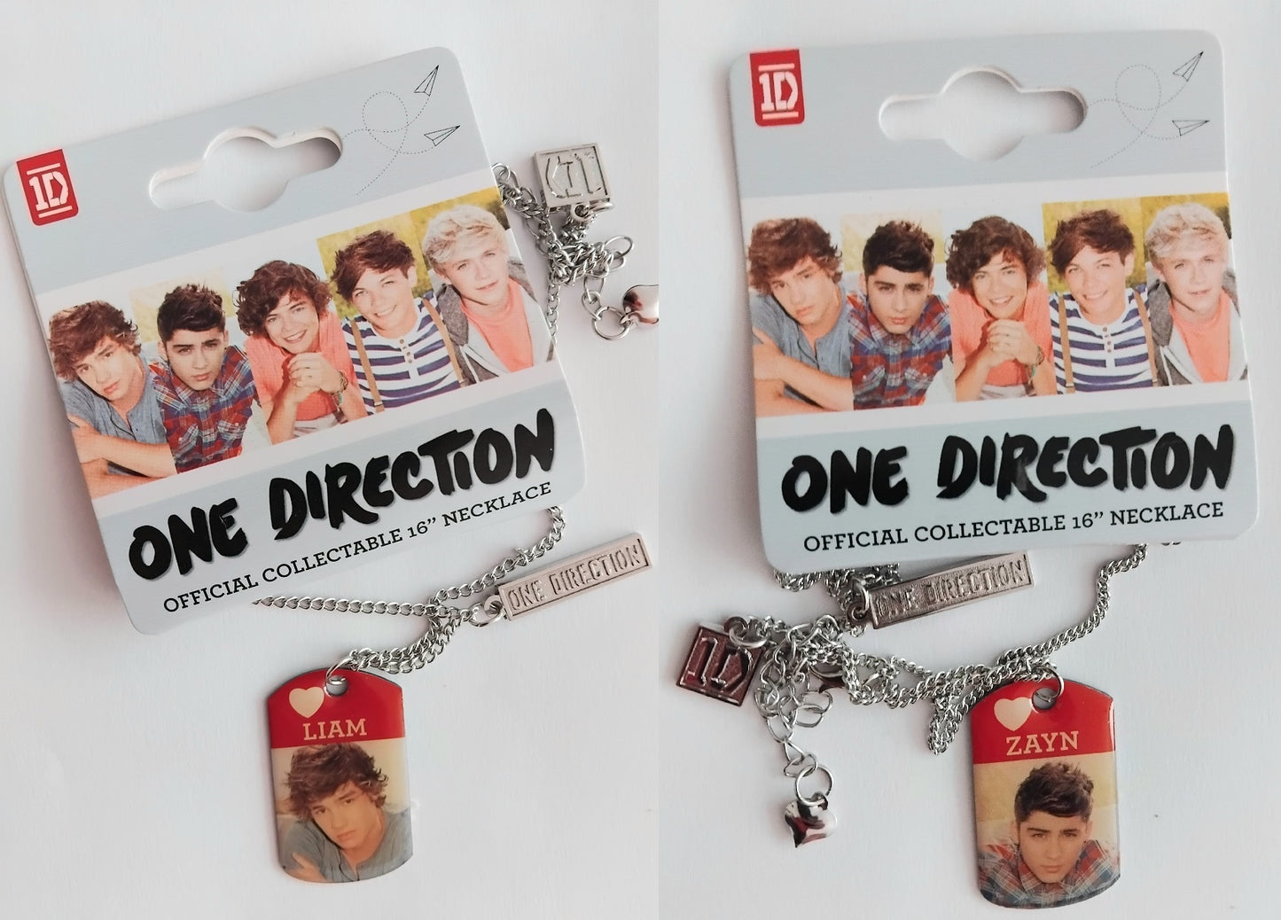 Collares de Liam Zayn Louis Niall