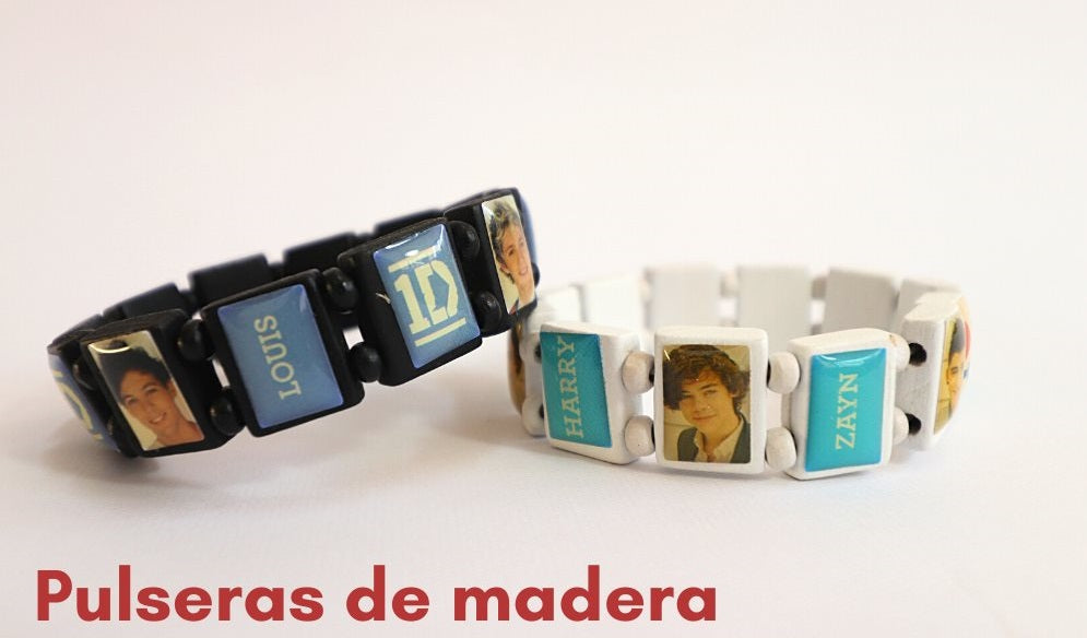 Pulsera madera 1D (2pzas)