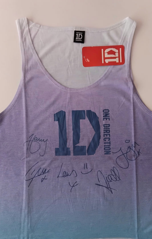 Camiseta 1D Azul/Morado
