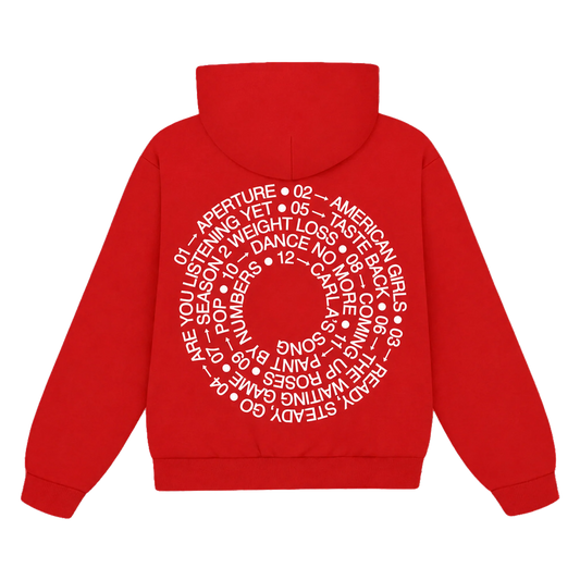 Sudadera H.S. Roja Tracklist