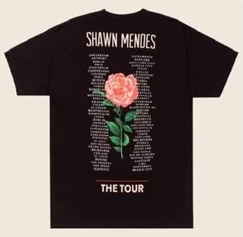 Playera Shawn Mendes