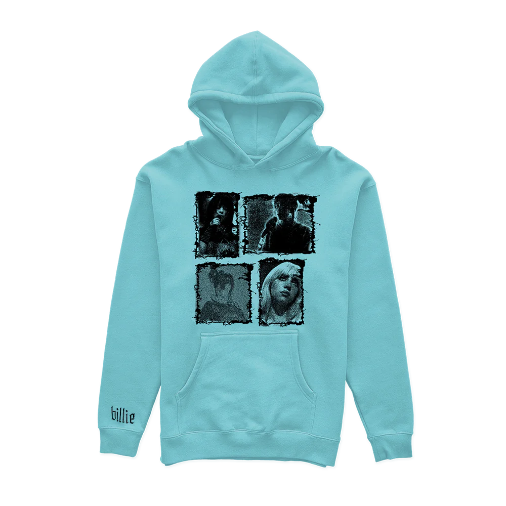 Sudadera Azul Billie Patched - Unisex