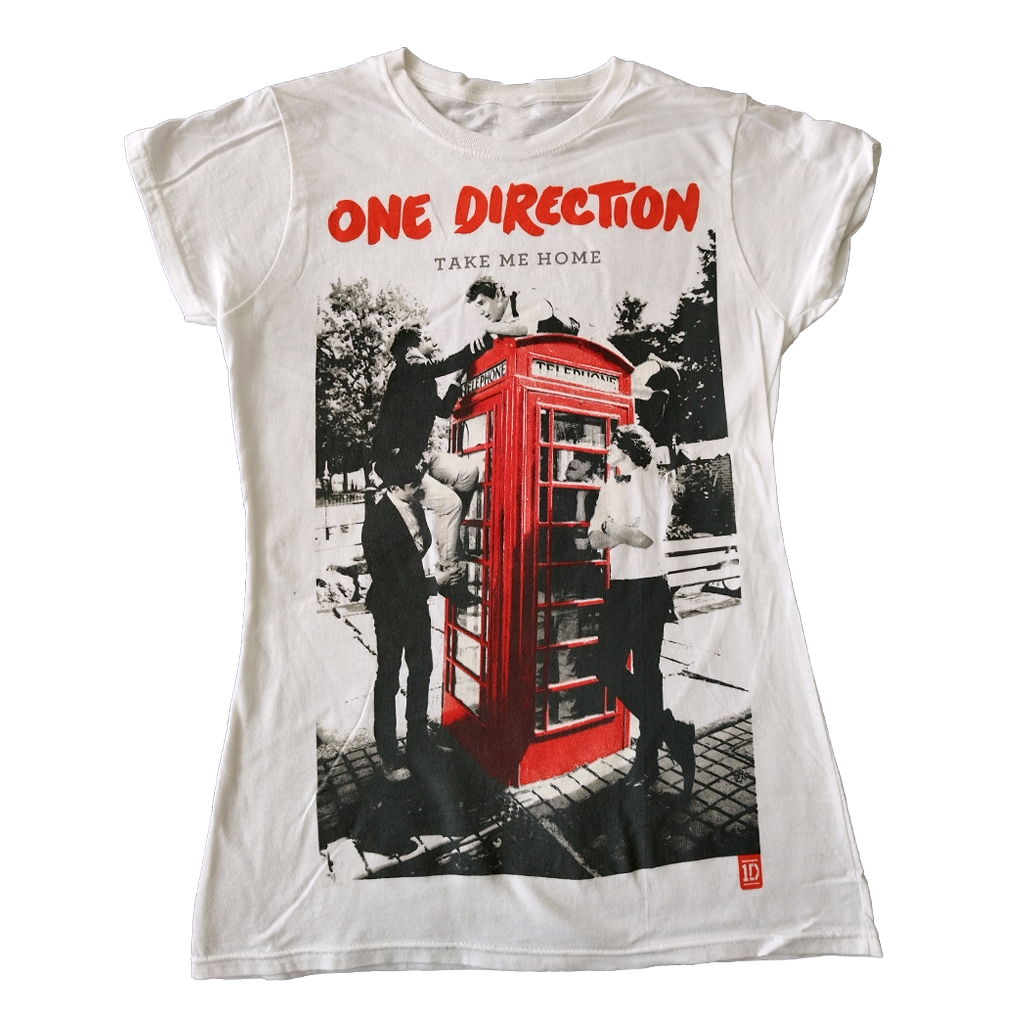 Playera blanca Take me home