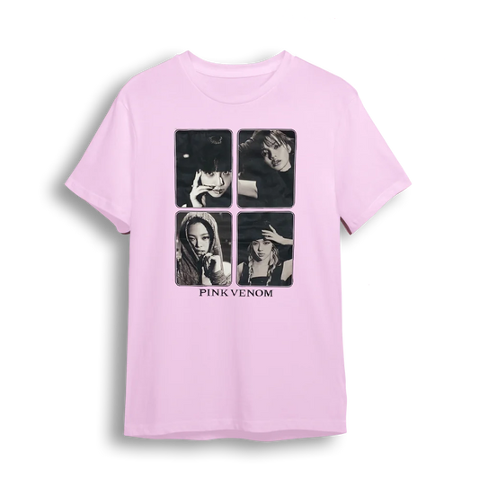 Playera Pink Venom Photo Grid